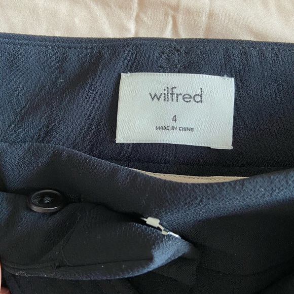 Wilfred tie-front cropped pant - Picture 5 of 5